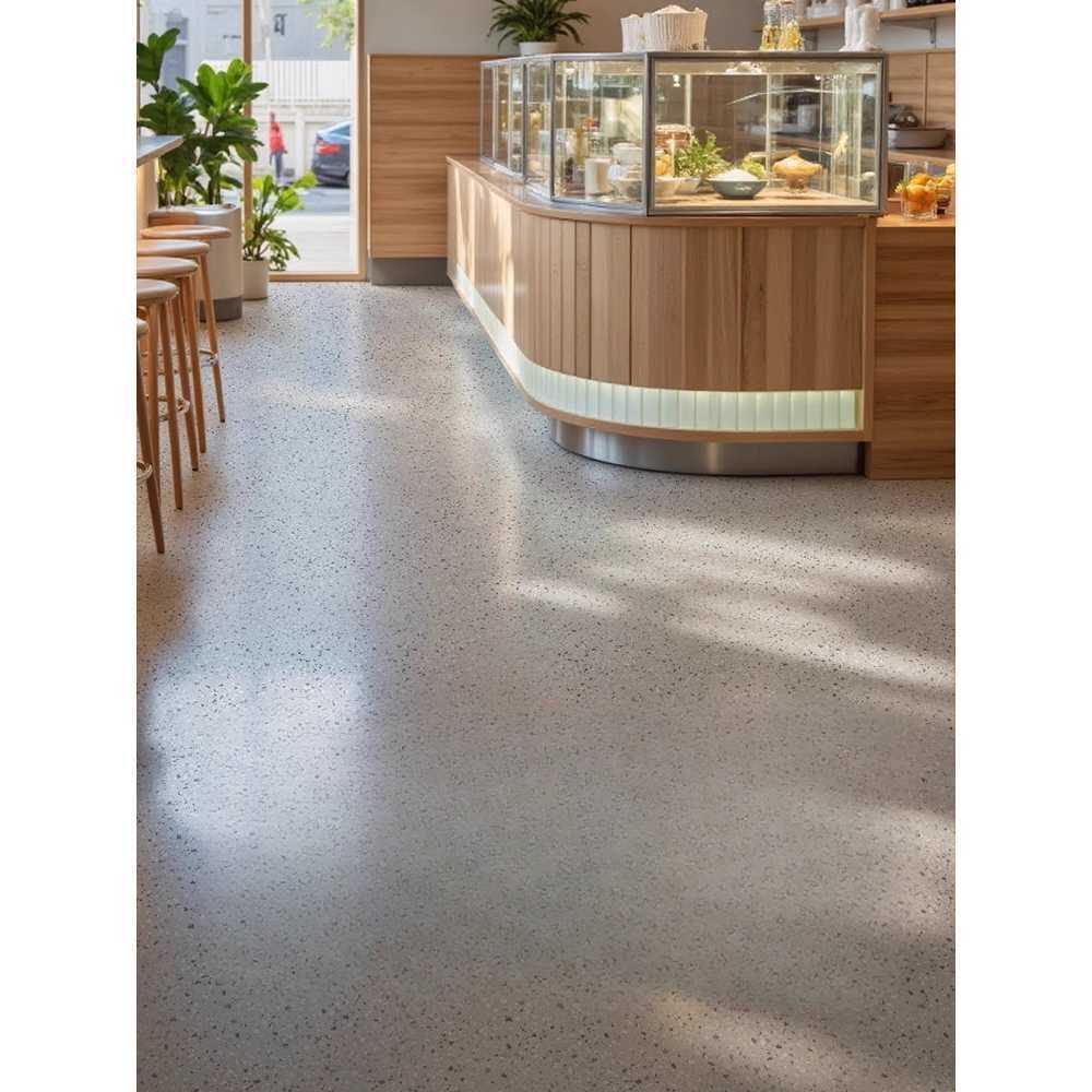 롤매트 pvc 바닥보호 방수 미끄럼방지 공장 바닥 그레이 대리석(1.8mm) - 상품 이미지