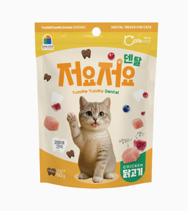 캐츠랑 저요저요 덴탈 닭고기 60g - 상품 이미지