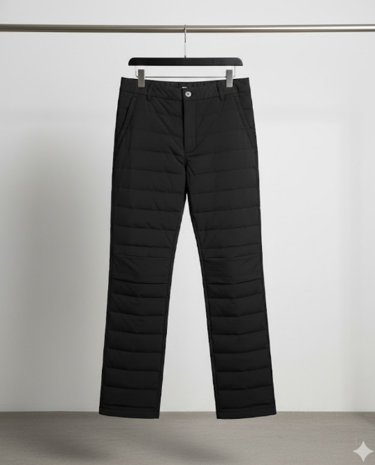 팬텀골프 남성 겨울 오리털 보온 덕다운 골프웨어 다운 패딩바지 - 상세 이미지 5