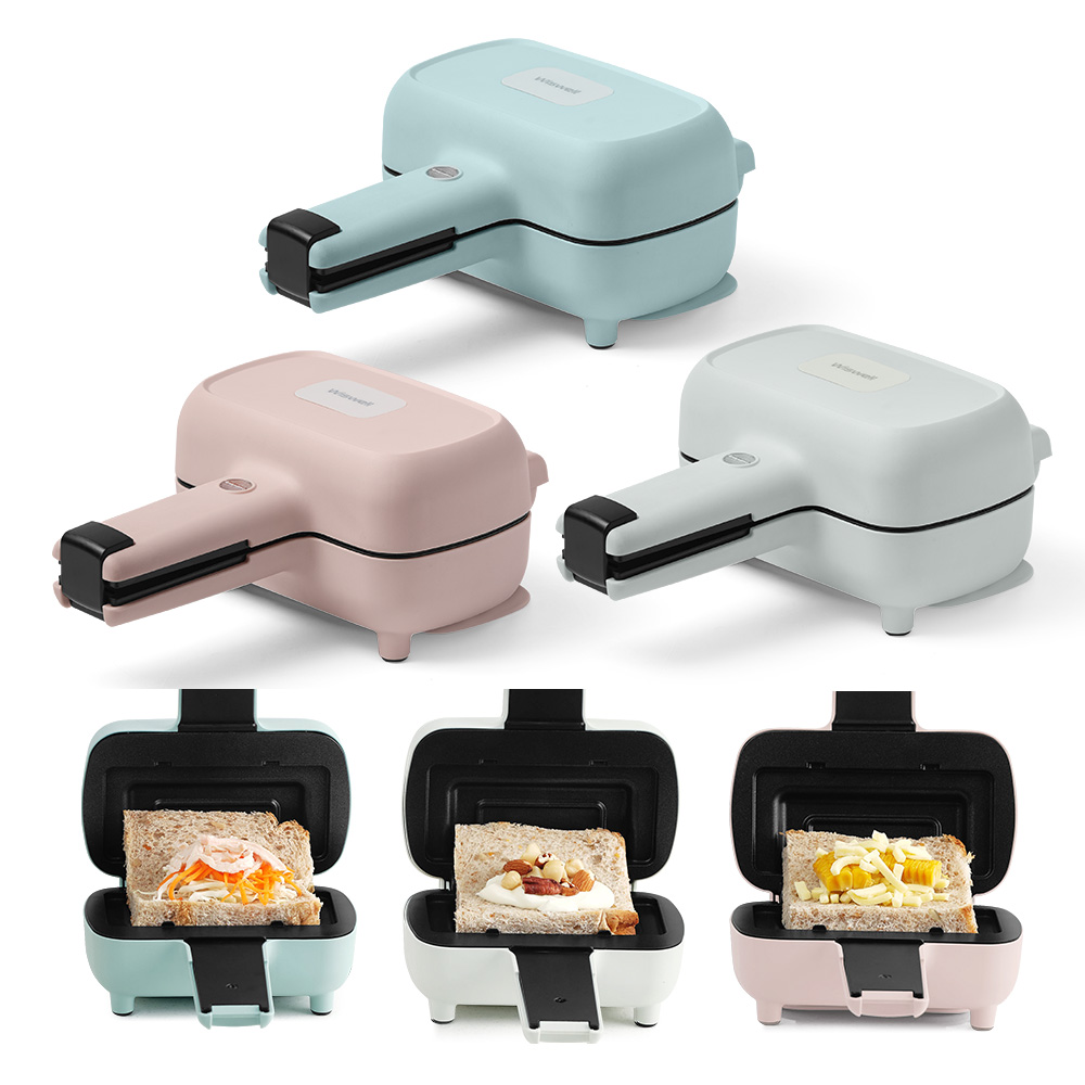 위즈웰 다이어트 샌드위치 메이커 식빵 한장 간식 만들기 기계