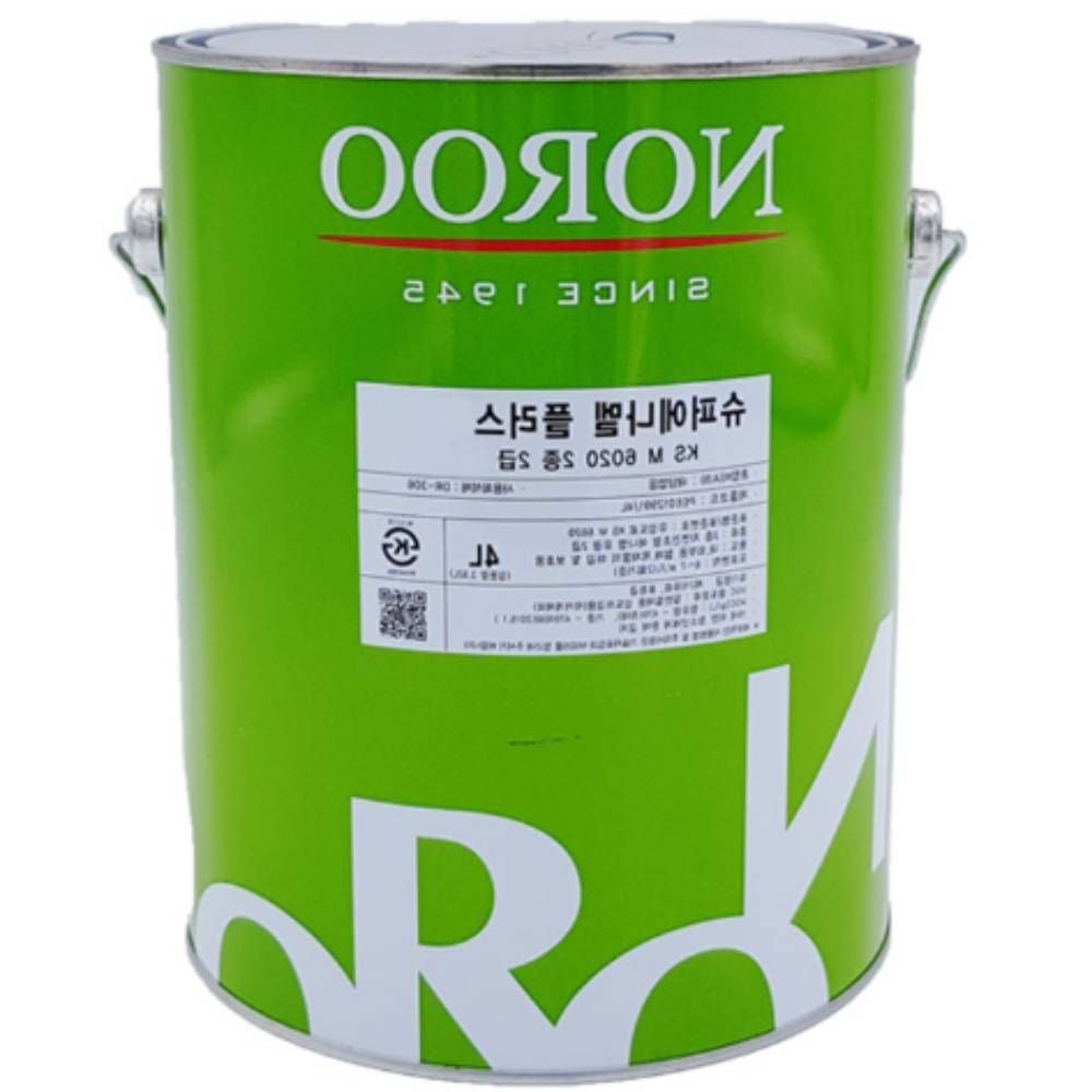 노루 슈퍼에나멜 적색 4L 아파트도색 도장재 페인트도 - 메인 이미지