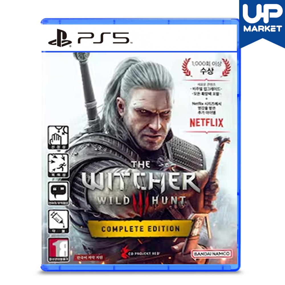 PS5 더 위쳐 3 와일드 헌터 컴플리트 에디션 한글 중고 CD - 상품 이미지