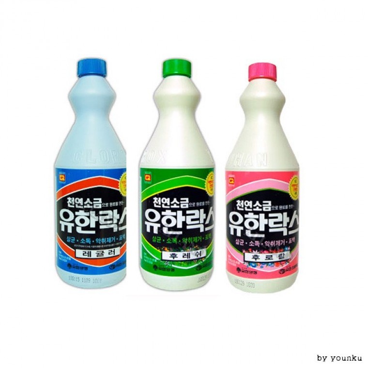 유한락스 1L/락스/청소용품/화장실청소/왁스 - 상품 이미지