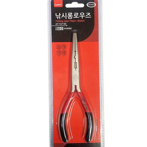 피싱 낚시 롱 로우즈 절곡 낚시용 펜치 플라이어 니퍼 - 상품 이미지
