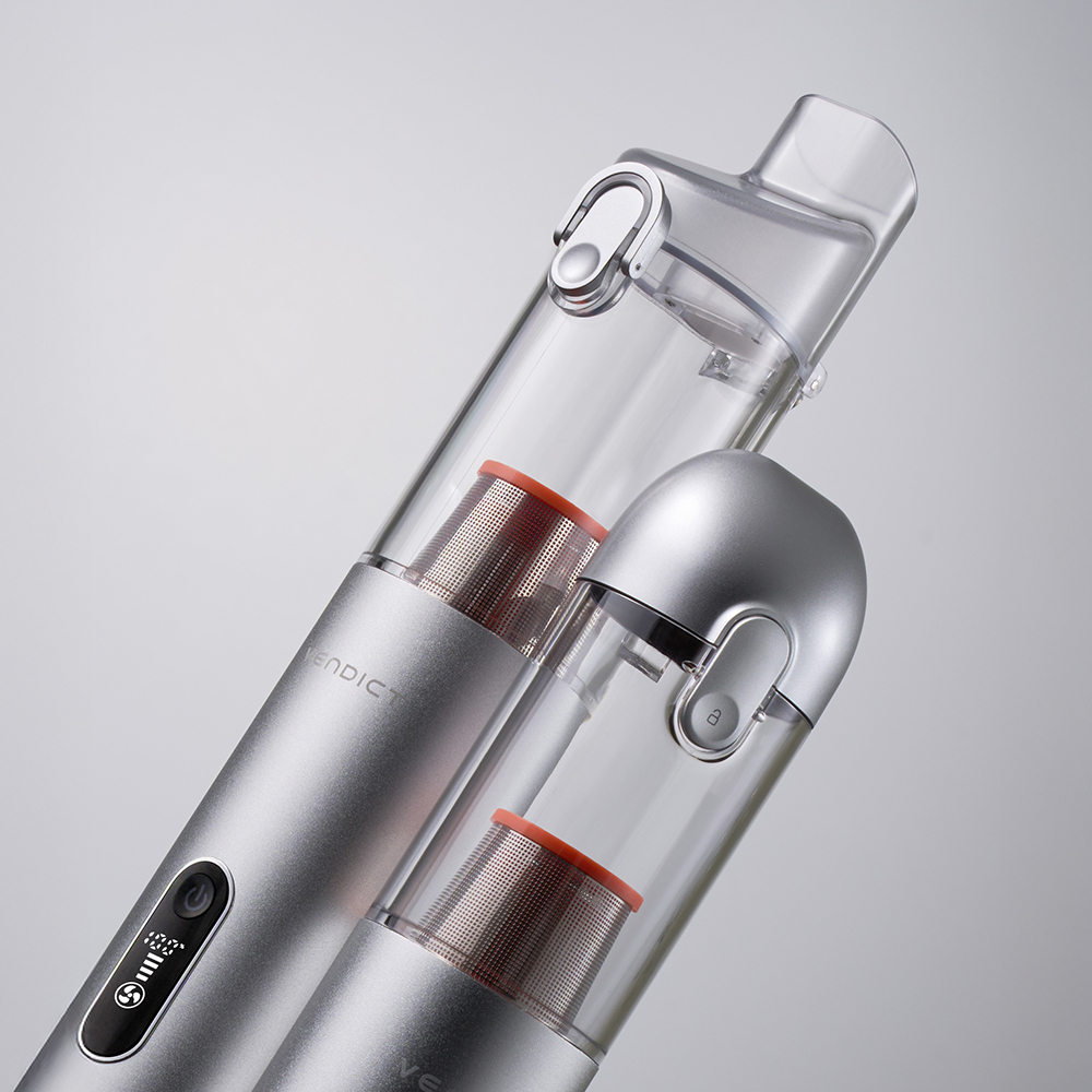 벤딕트 차량용 청소기 에어건 자동차 무선 휴대용 강력 진공 핸디 실버 라이닝 퓨어