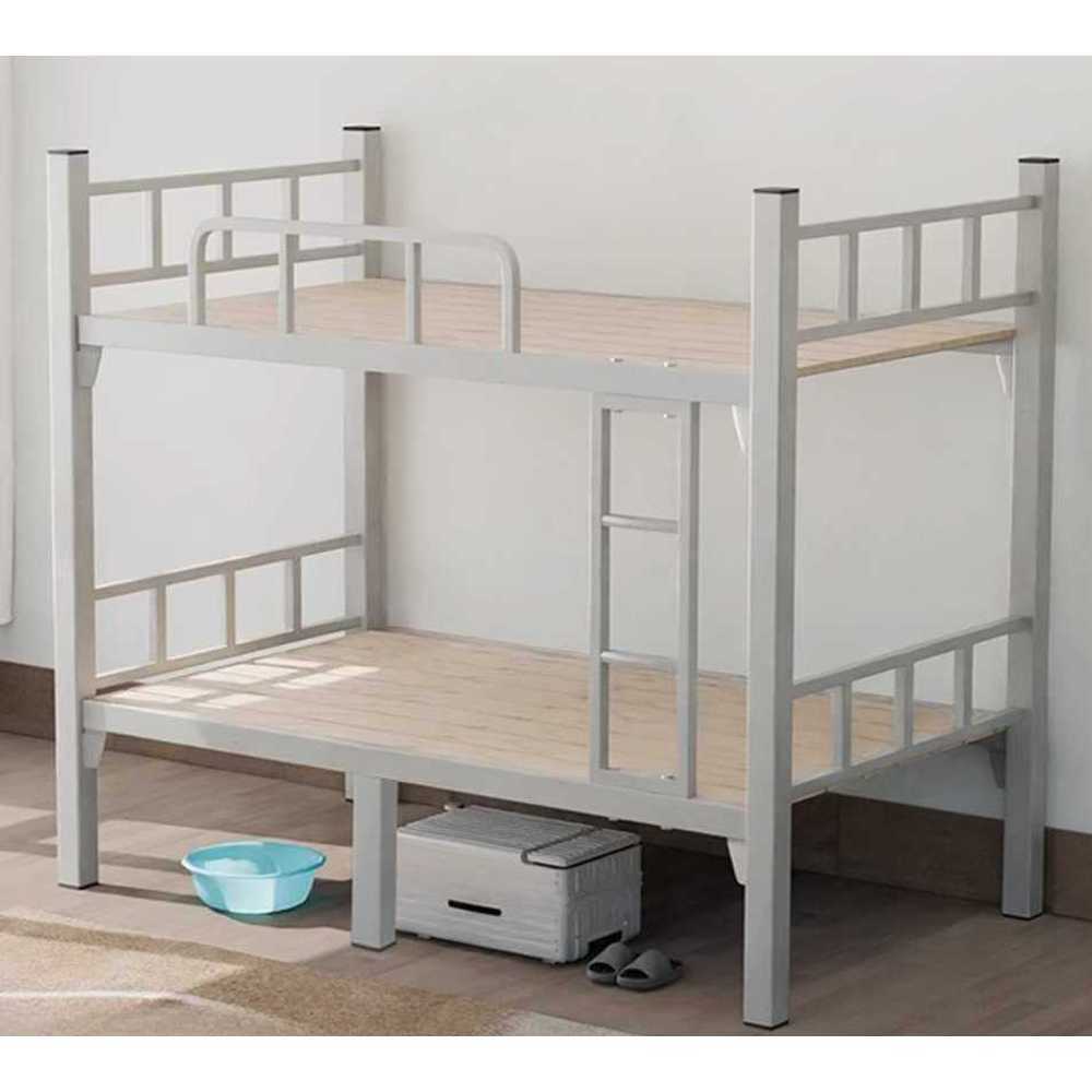 2층침대 프레임 기숙사 이층 철제 기숙사 성인 90cm - 상품 이미지