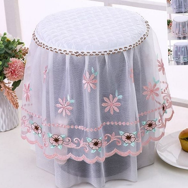 레이스 밥솥 덮개 자수 에어프라이어 덮개 먼지 방지