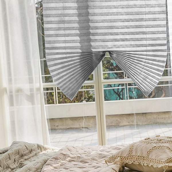 논타공 붙이는 블라인드 다용도 셀프 블라인드 주름 접착식 암막 창문