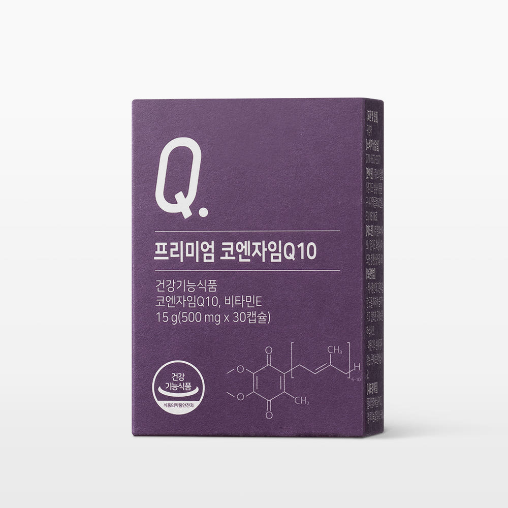 뉴트리 모어 뉴트리모어 프리미엄 코엔자임Q10 임신준비부부 항산화 순도 98.9% 30캡슐