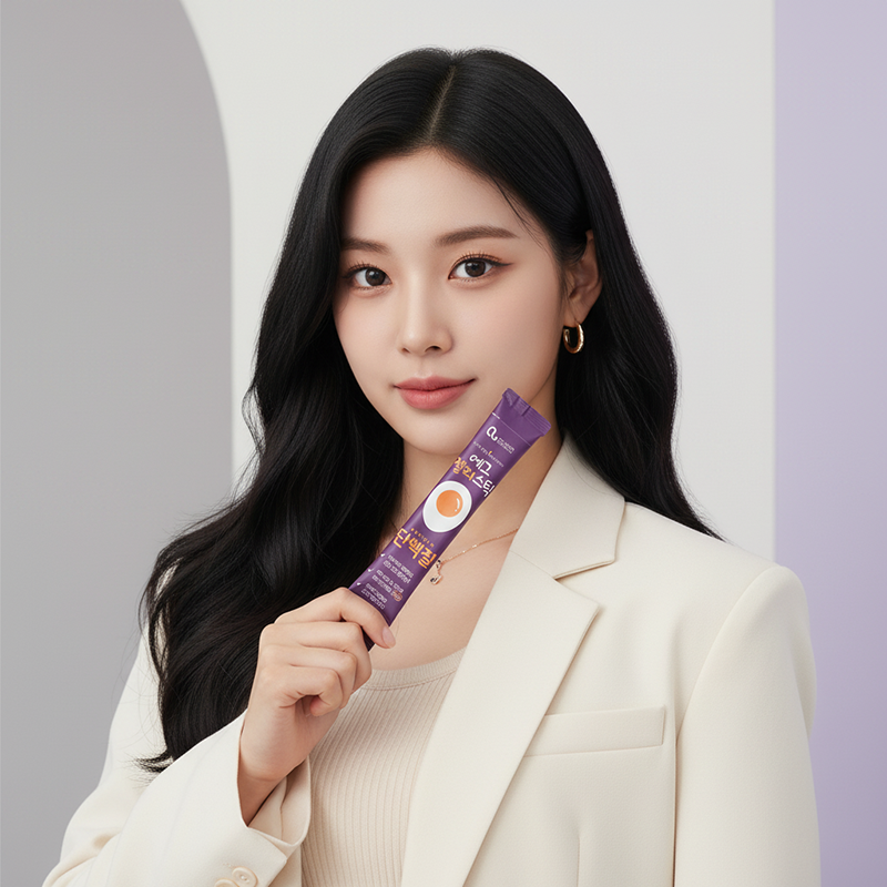 단백질보충제 에그젤리스틱 아르기닌 다이어트간식 단백질쉐이크 대체 망고맛, 200g, 1개 - 상세 이미지 4