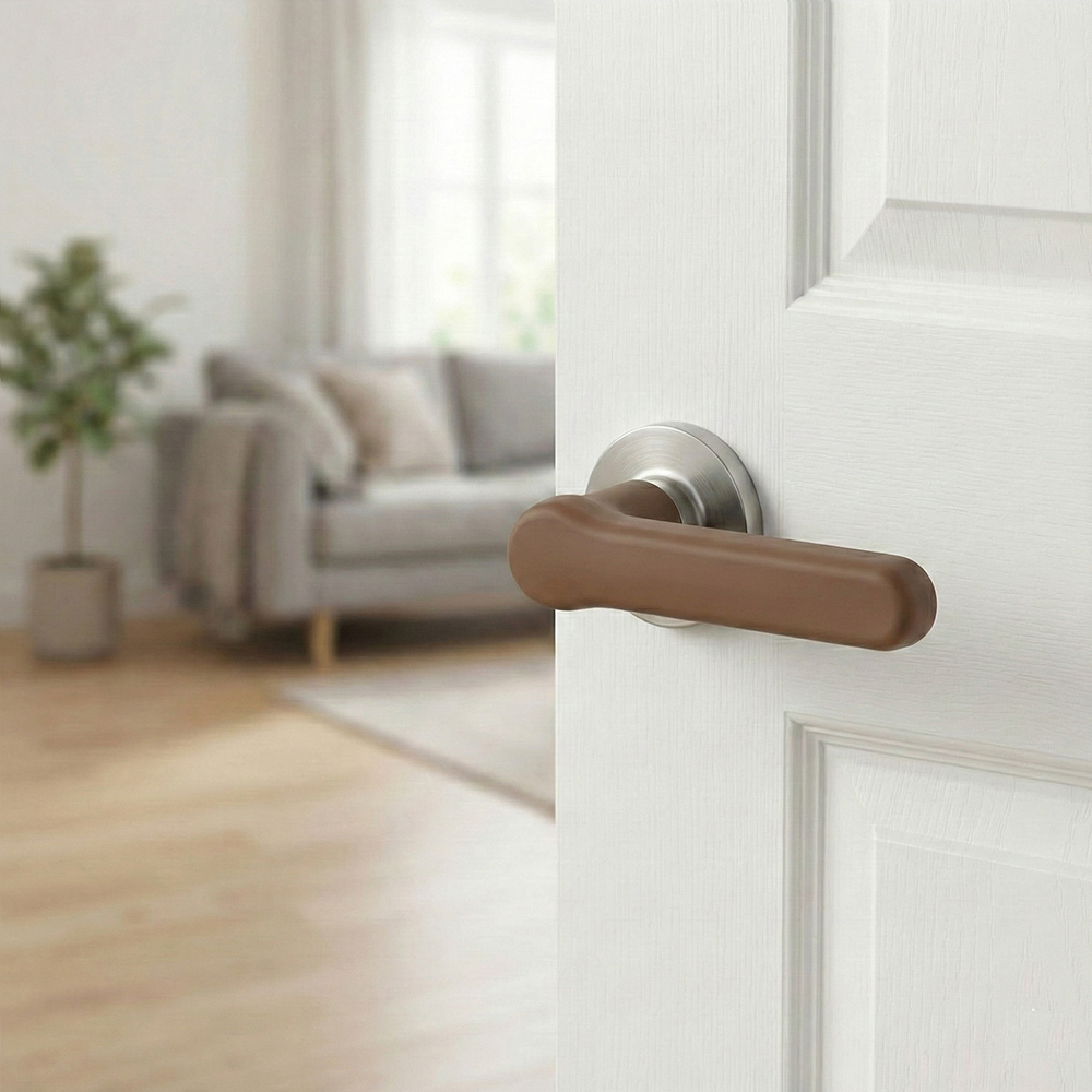 문 손잡이 커버(1P) 실리콘 문손잡이 정전기방지 문고리 일자형 방문