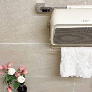 르젠 감성 동파방지 무타공 1초발열 절전형 순간발열 PTC 욕실용히터 온... 개봉기 | 실사용 후기 - 상품 이미지 3