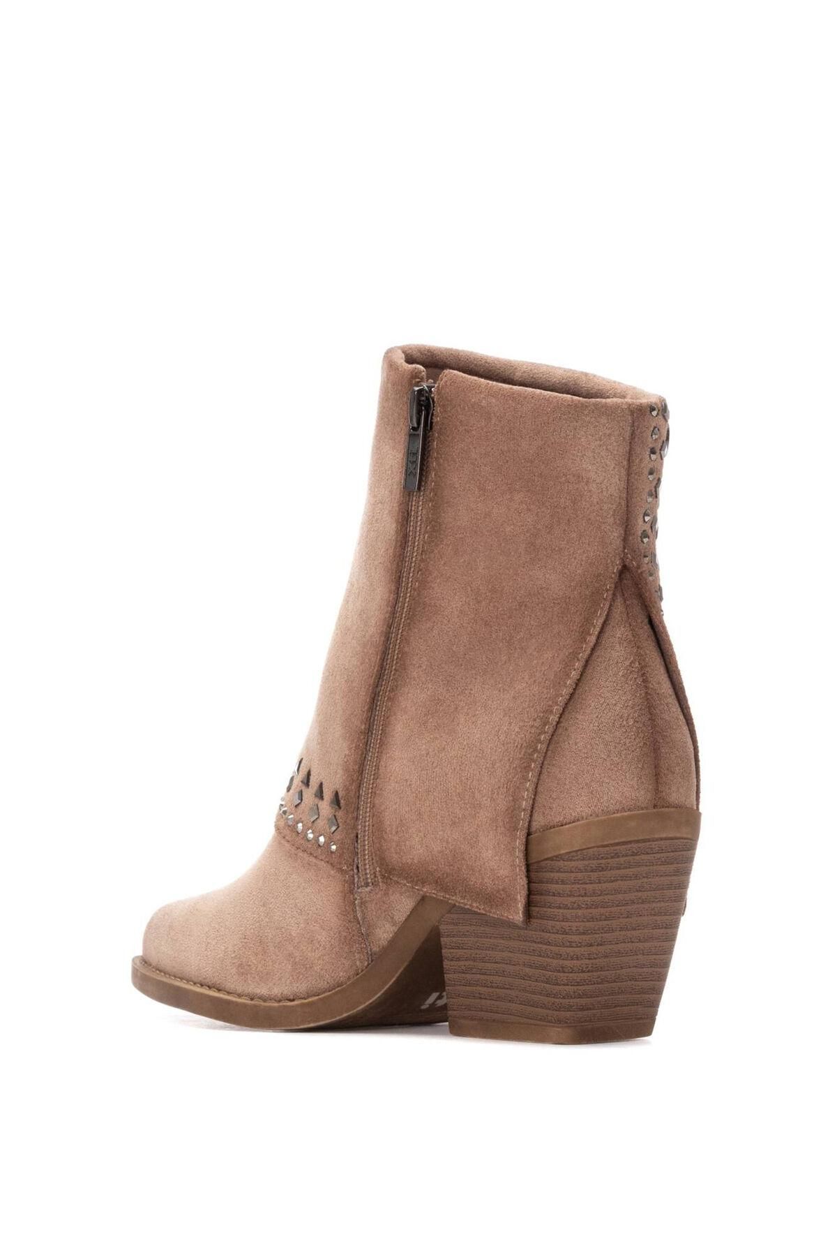 엑스티아이 웨스턴 스터드 앵클부츠 베이지 1522759 BEIGE - 상세 이미지 3