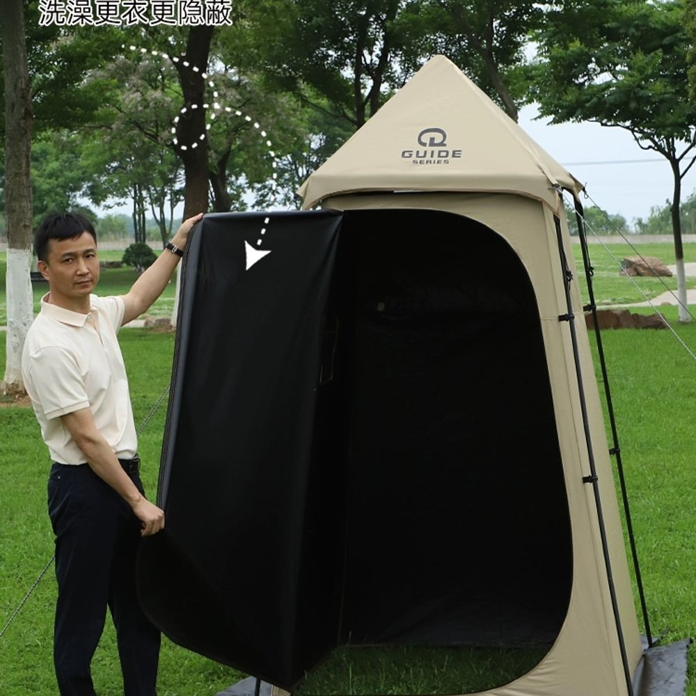 간이 샤워장텐트 샤워텐트 휴대용 캠핑장 사진참조 탈의실 - 상세 이미지 3