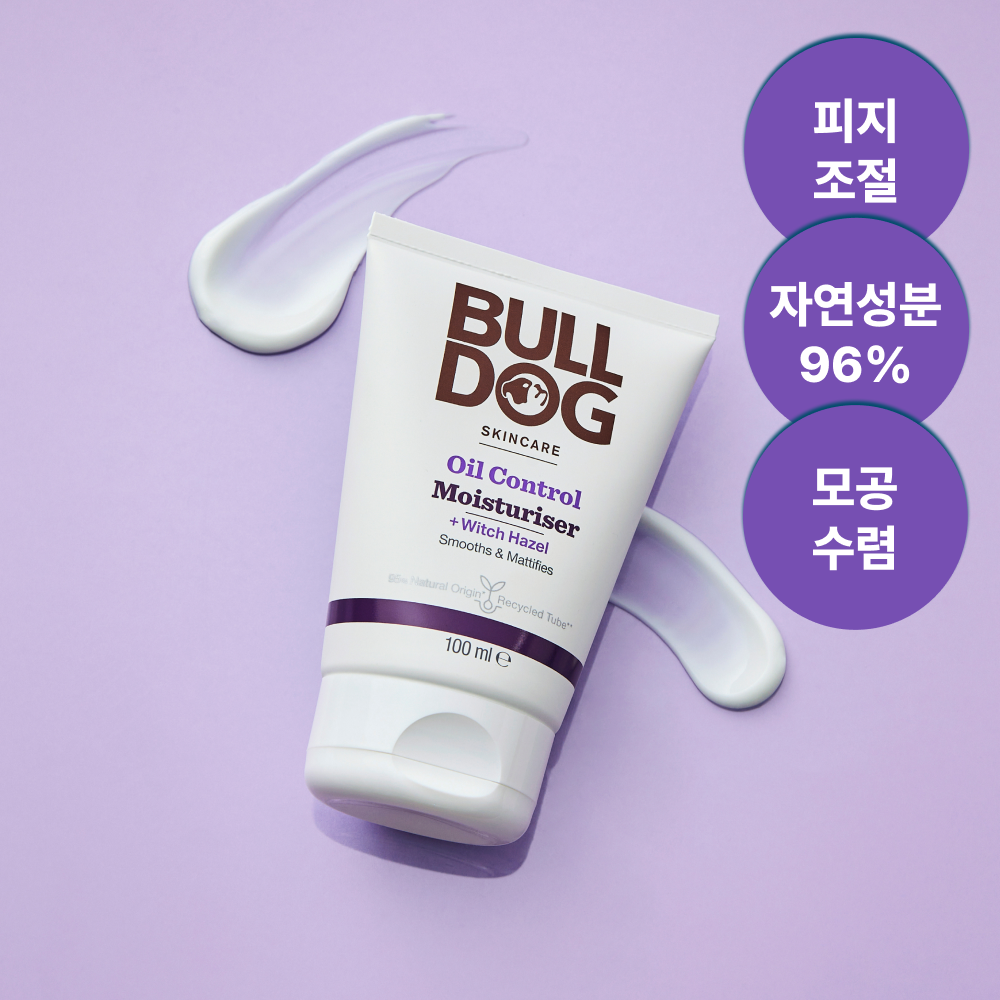 [불독] 오일컨트롤 모이스처라이저 100ml (지성 트러블피부용 남성 올인원 로션) - 상품 이미지