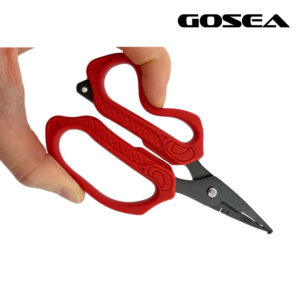 GOSEA 미니 플라이어 링 오프너 스플릿링 툴 낚시 니퍼 바늘빼기 GSF-T09 - 상세 이미지 3