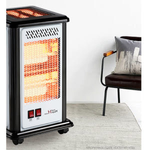 업소용 전기 히터 온열기 5방 난로 오방 히터 가정용 히터 개봉기 | 실사용 후기 - 상품 이미지 2