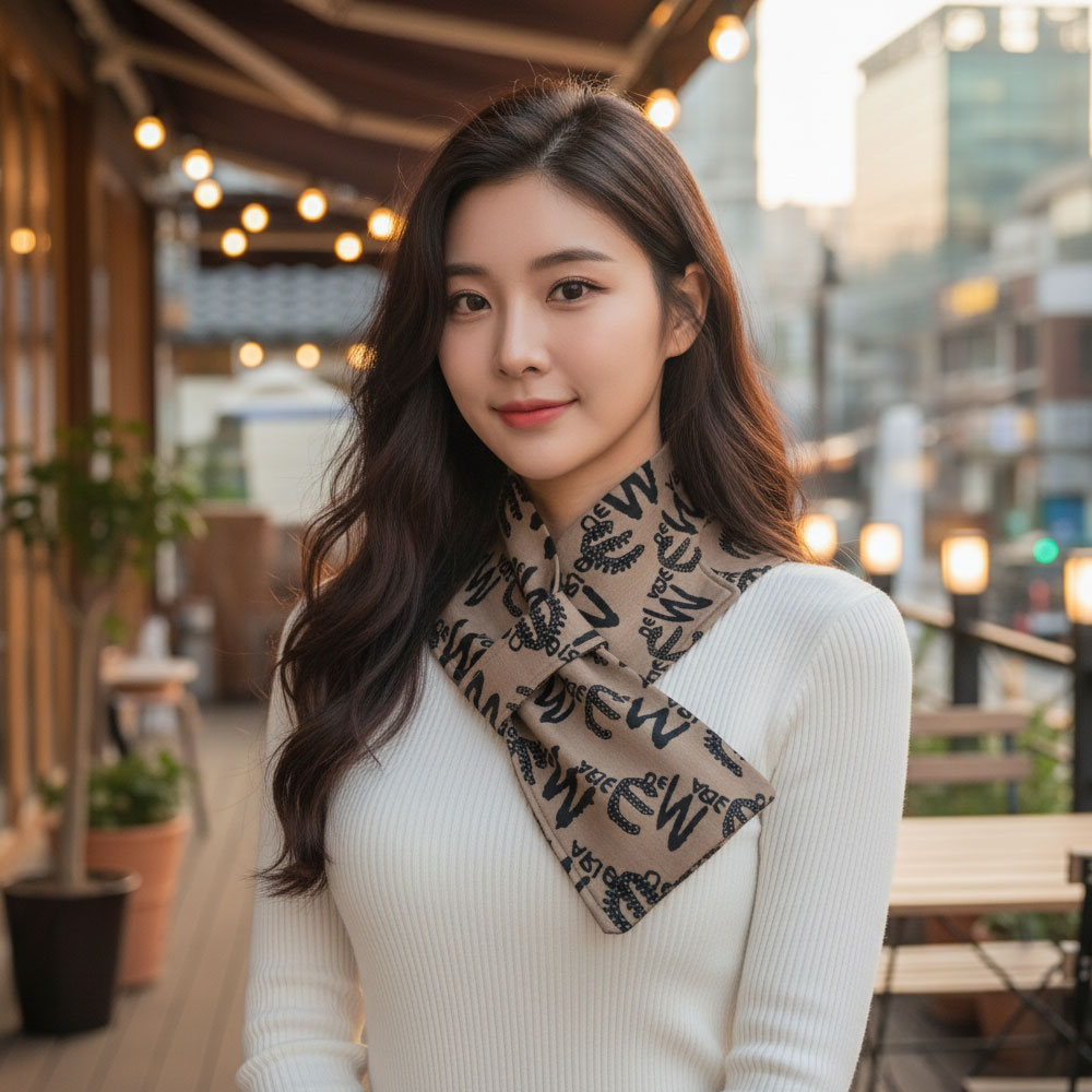 [핫팩목도리] 로제티카 핫팩넣는 약기모 넥워머 겨울 목도리 - 상세 이미지 3