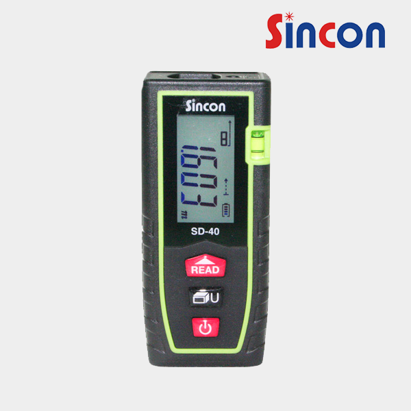 신콘 레이저 거리측정기 SD-40 측량 스마트 줄자 - 상품 이미지