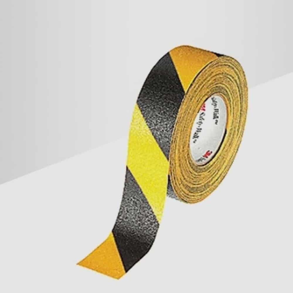 계단 논슬립 테이프 검정 노랑 50mm x 15M 계단논슬립테이프 미끄럼방지스티커 - 상품 이미지