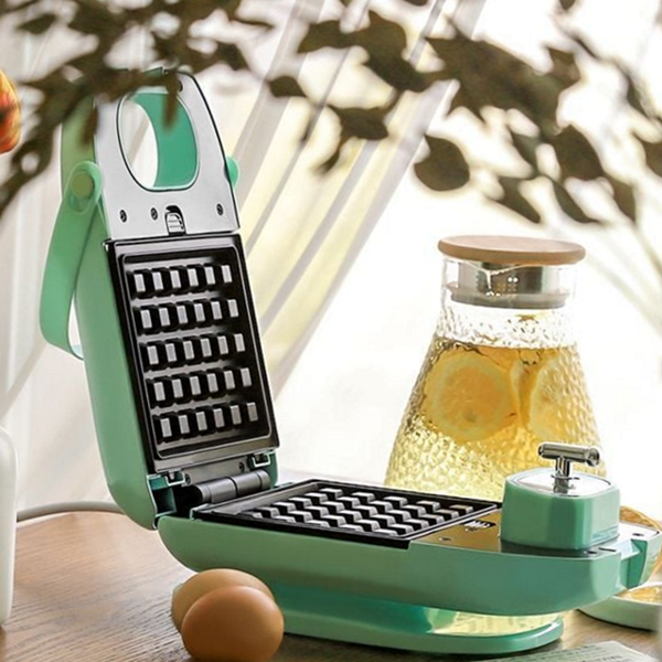 타이머 와플 붕어빵 메이커 가정용 붕어빵 와플 기계 디저트 홈카페