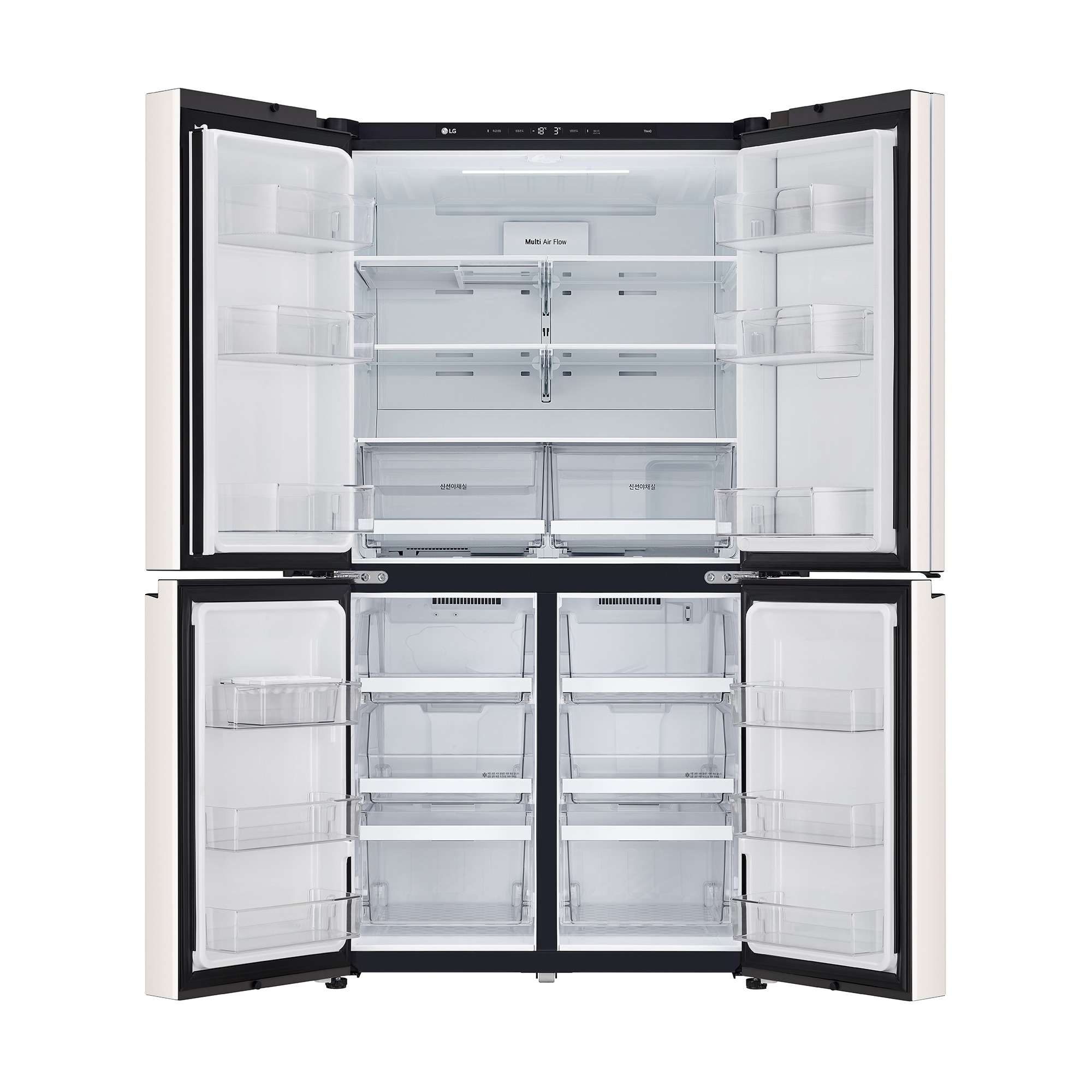 LG 디오스 오브제컬렉션 매직스페이스 냉장고 + LG 디오스 인덕션 (T875MEE111 + BEI3QKHLOE)