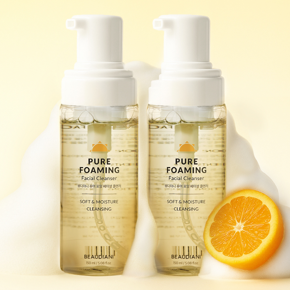 [2개] 뷰디아니 저자극 약산성 거품 폼 클렌저 150ml [사용기한 26.12.09] 제품 이미지