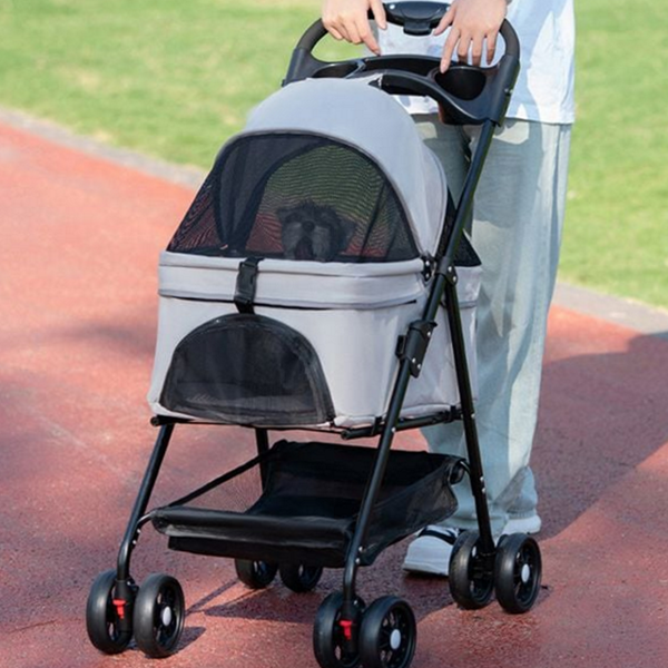 다견 애견 유모차 반려동물 강아지 유모차 웨건 중형견