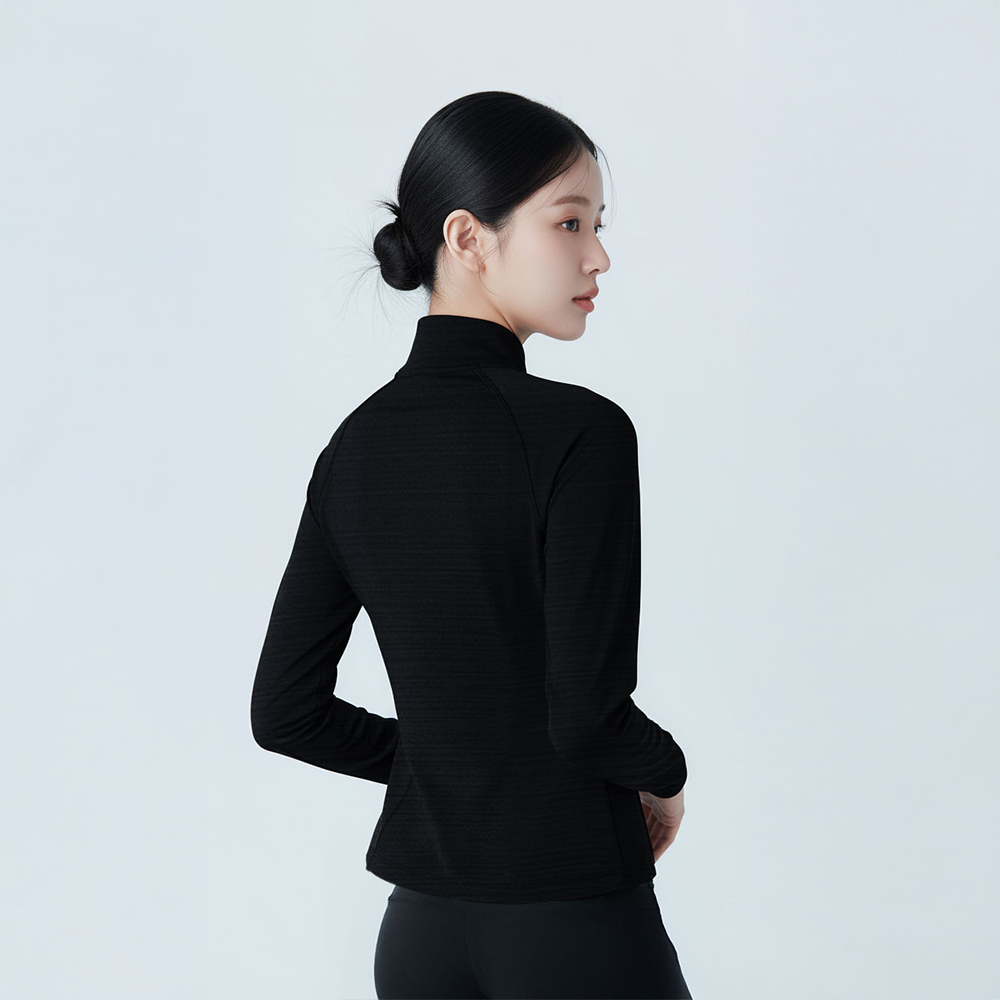 여성 러닝집업 바람막이 자켓 애슬레저룩 런닝복 마라톤 상의 - 상세 이미지 4
