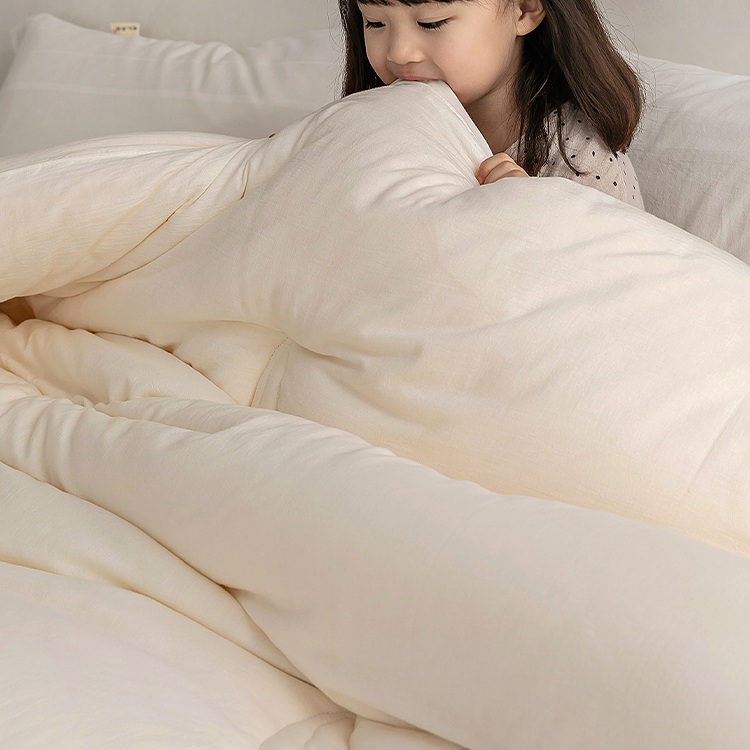 포근한 사계절 부드러운 호텔 이불솜 싱글 목화 초극세사 구스이불 거위털 펜션 알러지케어 - 상세 이미지 3