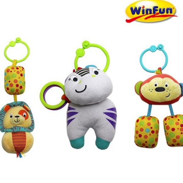 애착인형 유모차 장난감 인형 모빌 유모차 장난감 동물 걸이