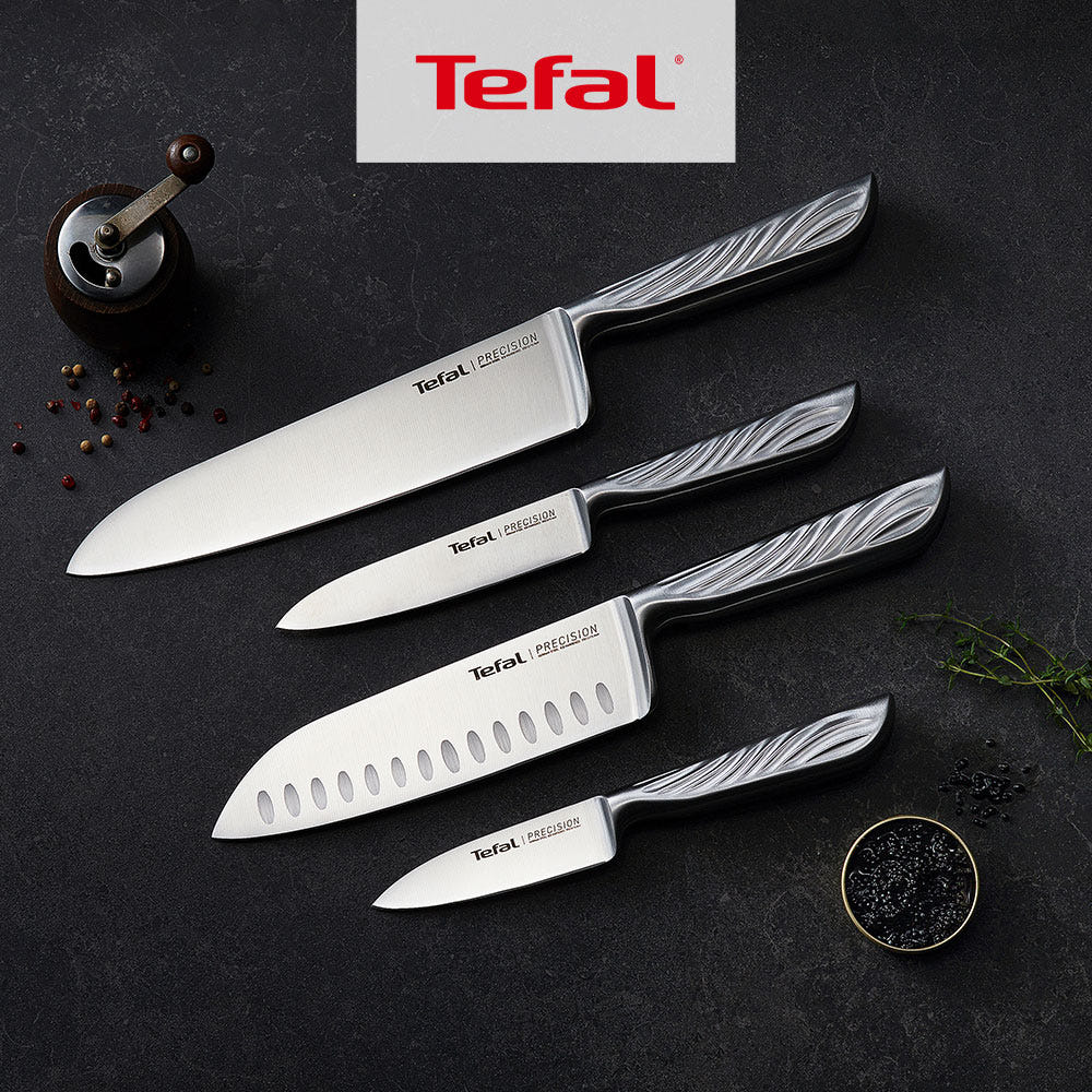 [4종세트]테팔 셰프 주방칼 올스텐 프리시젼 과도 9cm + 과도 12cm + 산도쿠 16.5cm + 식도 20cm - 상품 이미지