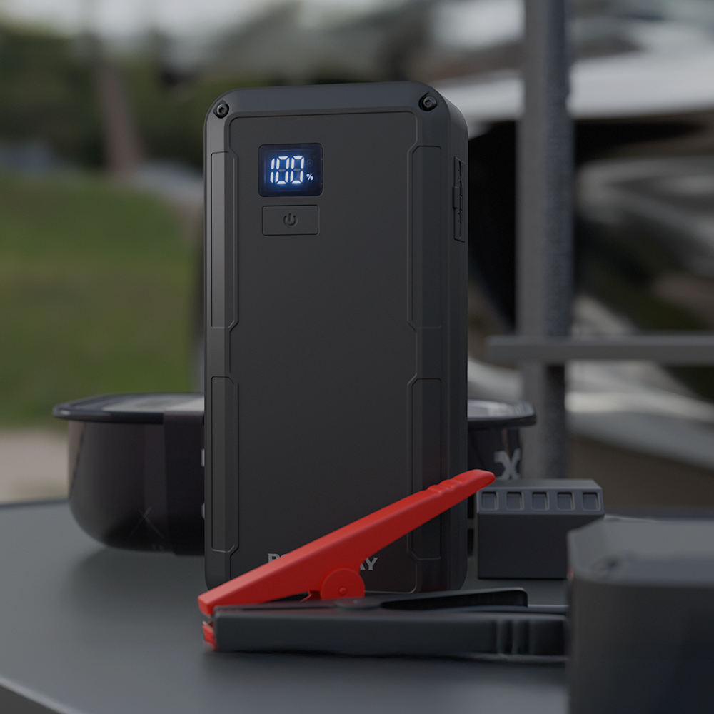 루트웨이 자동차 점프스타터 프로 1 스타트 차량용 휴대용 오토바이 방전 밧데리 충전 12V