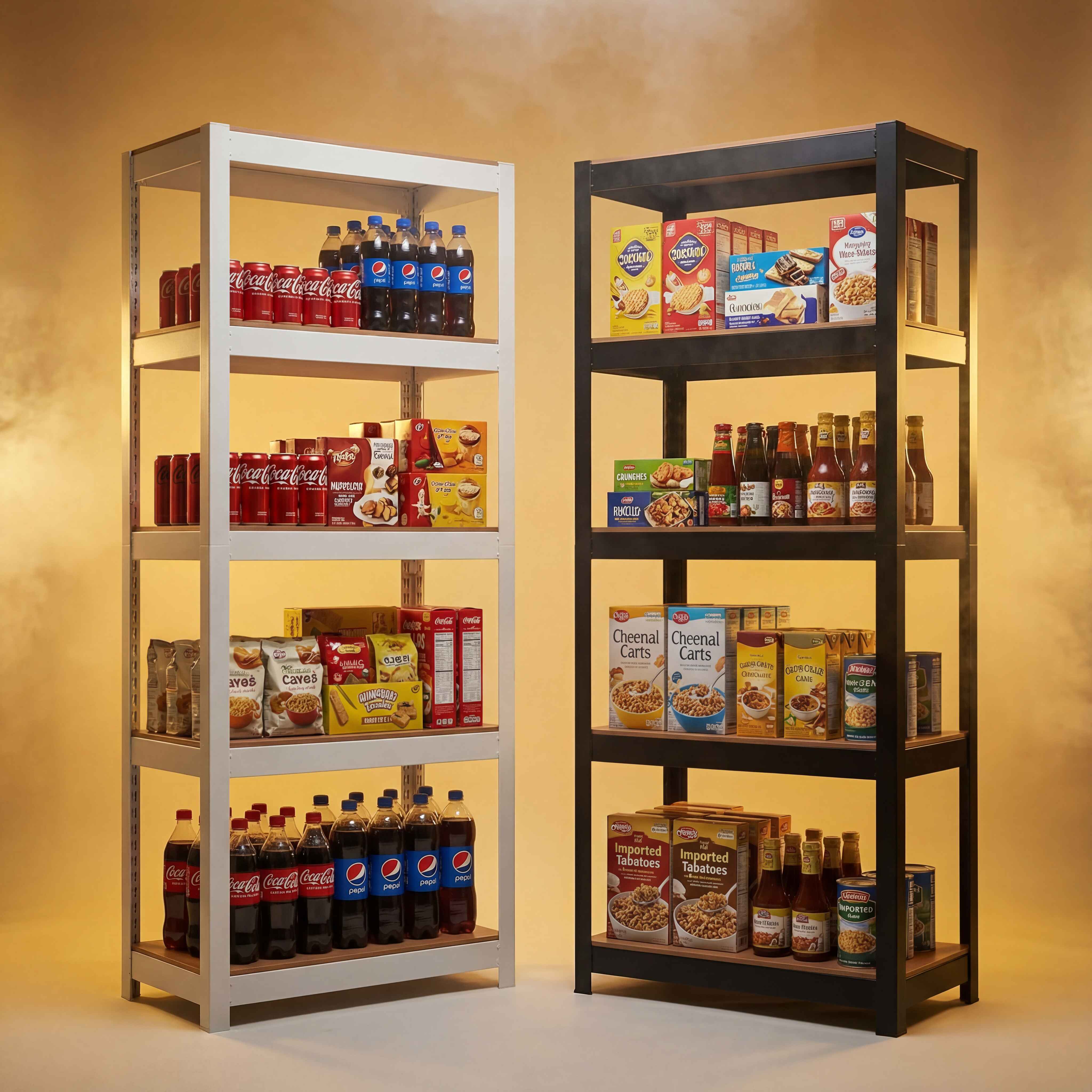 선반 수납선반 다용도 팬트리 무볼트 조립 랙 선반장 홈던트하우스 3003001500 5단