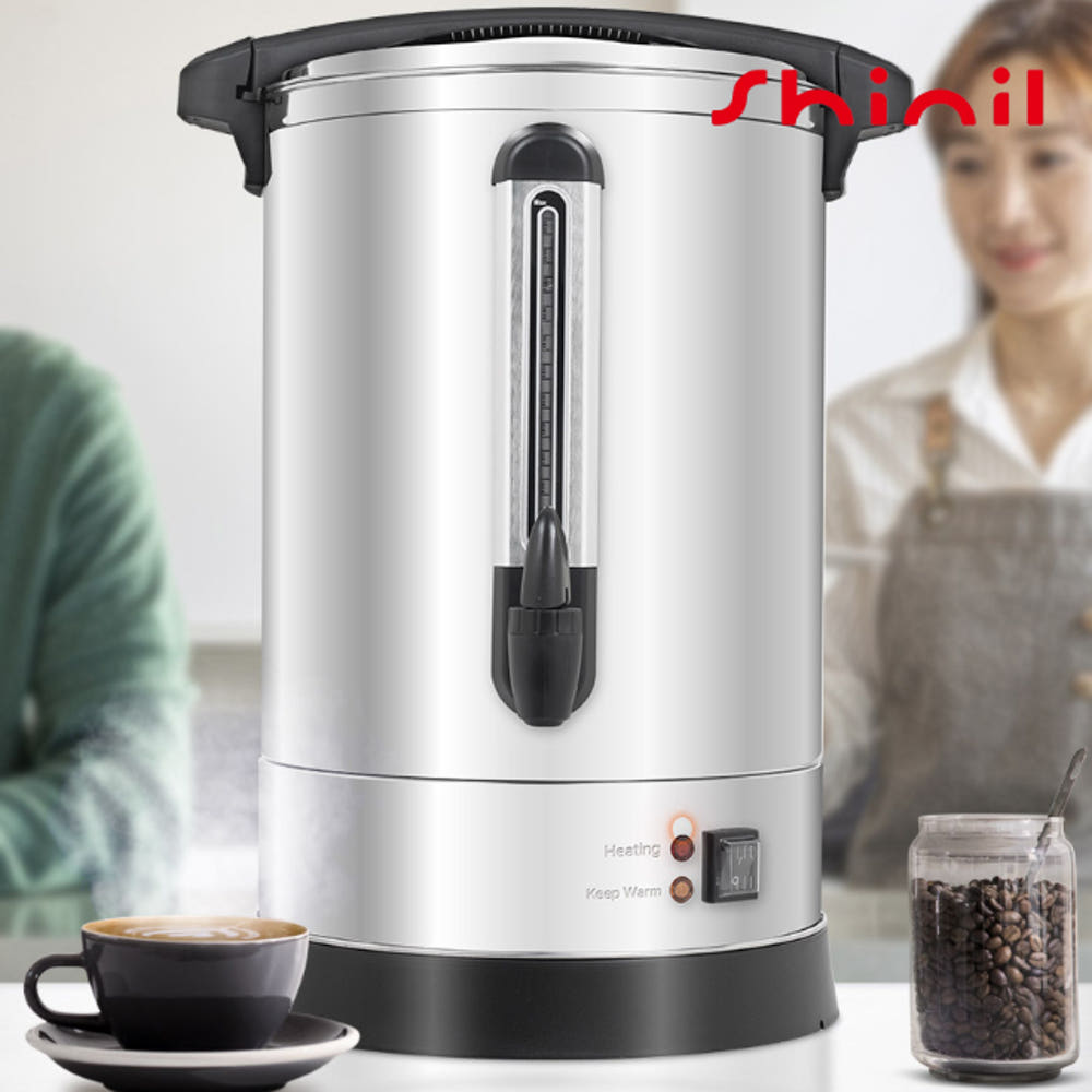 25L 업소용전기물통 자동물끓이기 스텐보온포트 : 신일N위시웨이