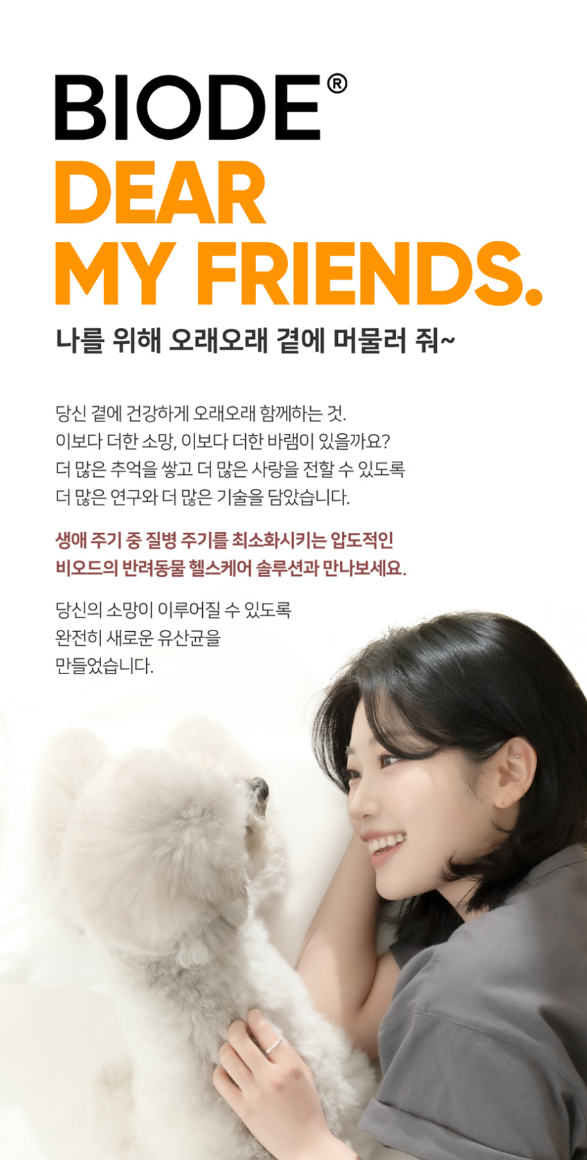 비오드 프리미엄 차세대 강아지유산균 AF균주 장건강 프로바이오틱스 항비만 30포, 1개 판매처 상세 정보 이미지 3