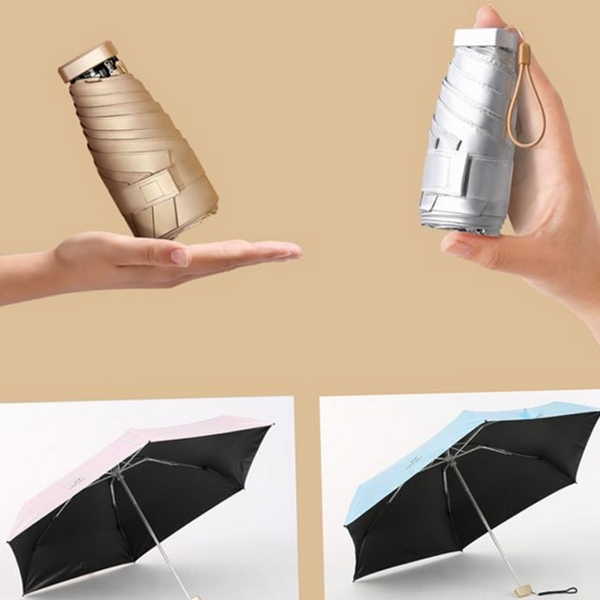 초경량 초미니 암막 양산 포켓 휴대용 암막 양산 자외선 차단