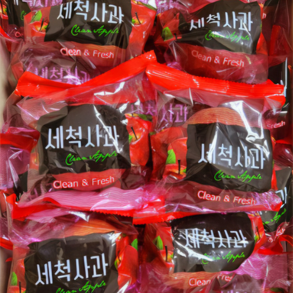 세척사과 개별포장 아삭한 국내산 사과 껍질째 먹는 사과 산지직송 가정용 2kg - 상품 이미지
