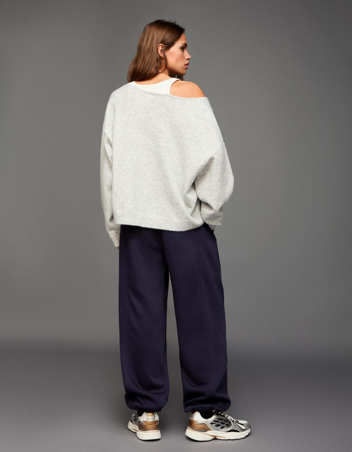 버쉬카 프린트 테크니컬 플러시 조거 팬츠 0052/700 NAVY - 상세 이미지 5