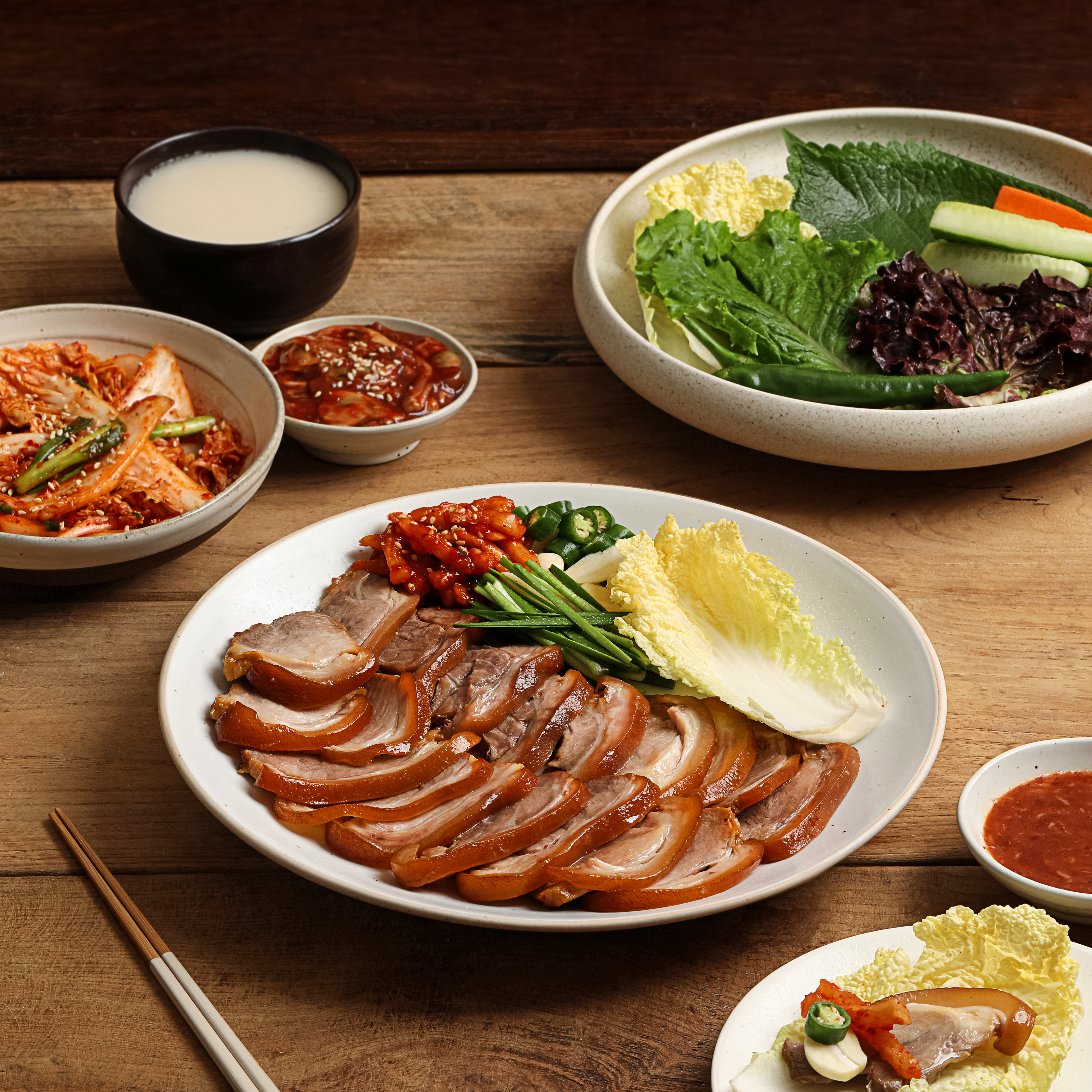 극소수 순살 족발 200g 돼지 앞다리 무뼈 슬라이스 수제 한방 안주 야식 집들이 밀키트 이미지 4