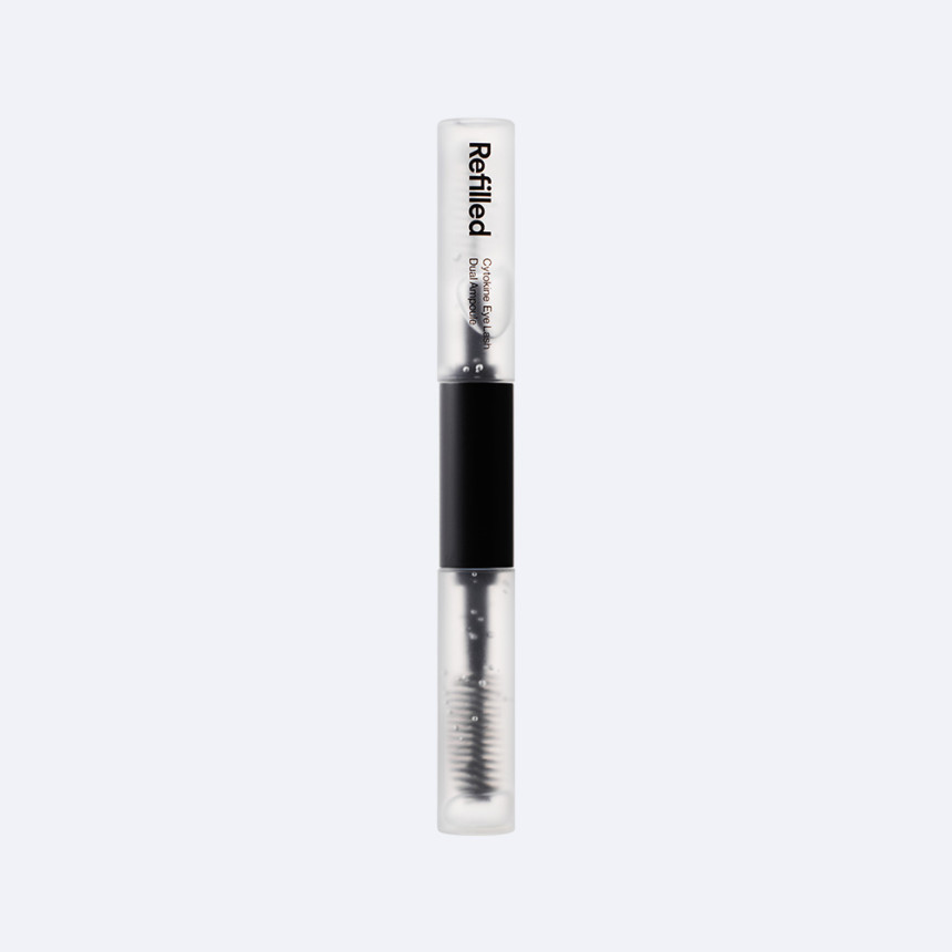 리필드 사이토카인 아이래쉬 듀얼 앰플 10ml 젤라 속눈썹 영양제 세럼 쿨링 에센스 사진 1