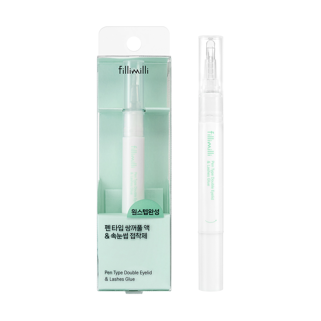 필리밀리 펜타입 쌍꺼풀액 & 속눈썹 투명접착제 제품 이미지