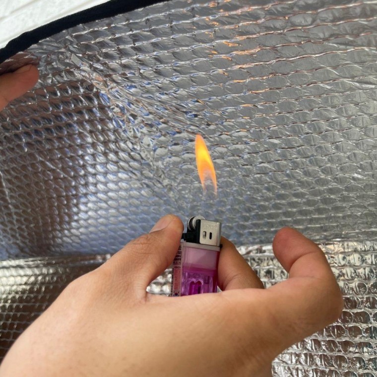 에어컨 실외기 차광막 절전 커버 실외기차 양막 덮개 - 상품 이미지