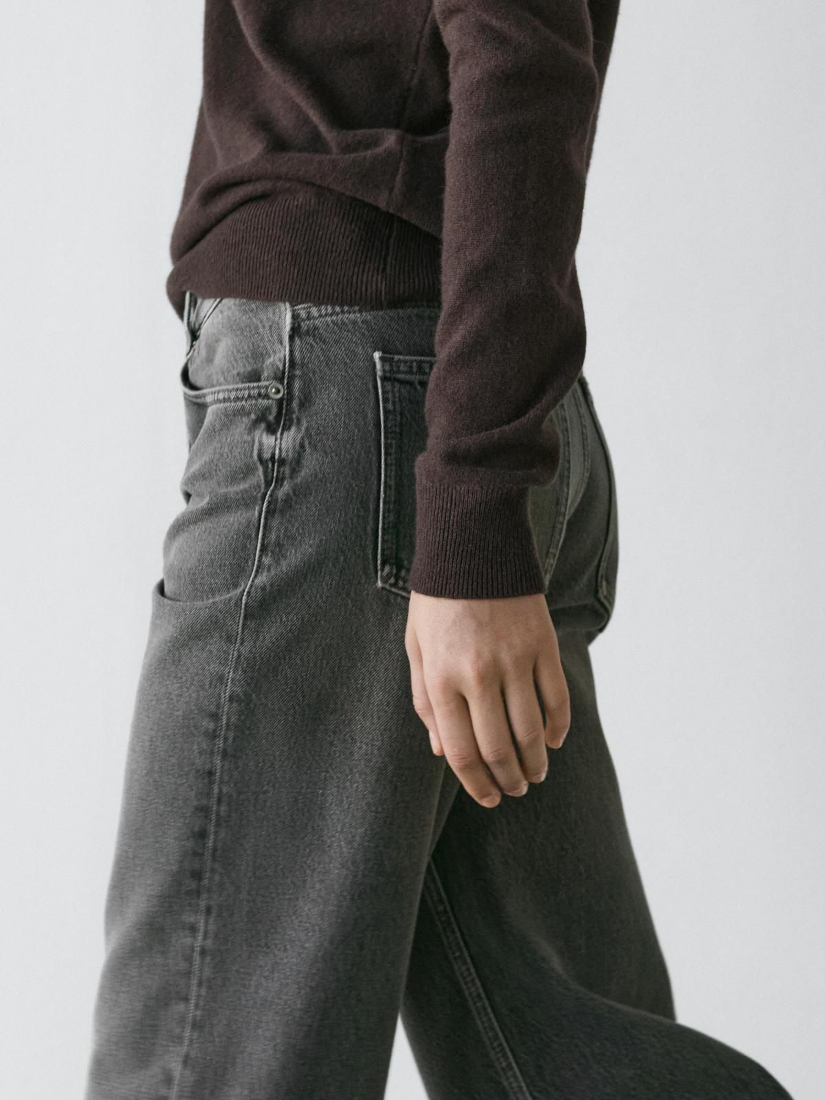 마시모두띠 울블렌드 하이넥 니트 스웨터 5613/593 BROWN - 상세 이미지 5