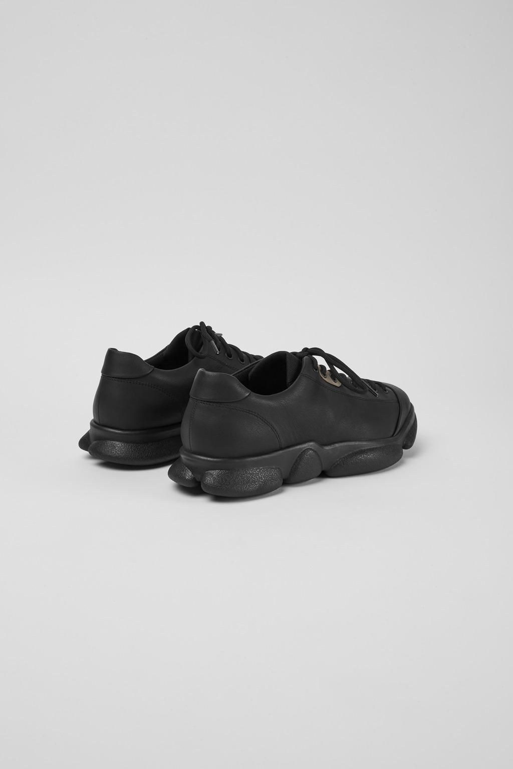 캠퍼 블랙 레더 청키 스니커즈 Karst K100769-002 BLACK - 상세 이미지 3