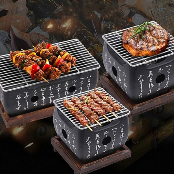 가정용 일본식 개인화 화로 캠핑용 개인화 화로대 숯불 그릴 바베큐