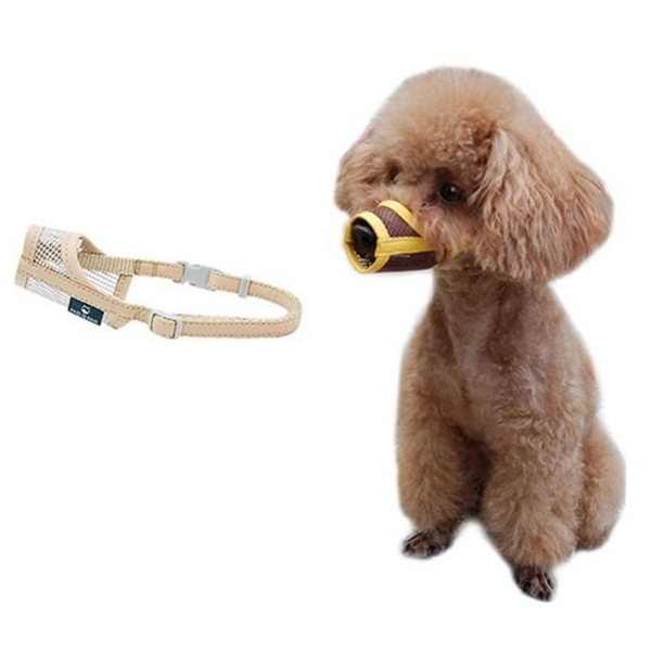 강아지 소형견 입마개 짖음방지 소형견 물림 방지 산책 조절 - 상품 이미지