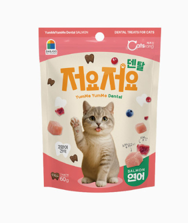 캐츠랑 저요저요 덴탈 연어 60g - 상품 이미지
