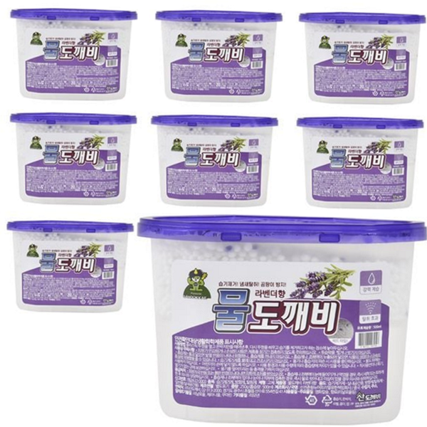 강력 제습제 500ml 공간 습기제거제 대용량 옷장용 탈취 리빙 - 상품 이미지