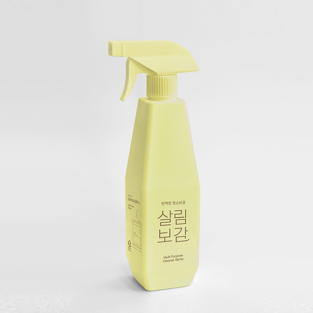 살림보감 다목적 기름때클리너 세정제 550ml 1개 - 상품 이미지